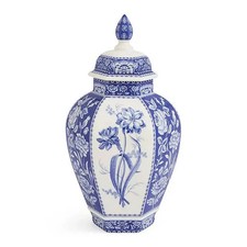 Spode Blue Italian Floral Vase
