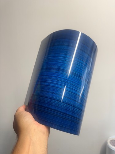 Tama blue fade stripe - blue, custom