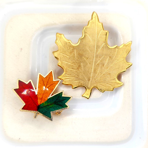 Vintage canadian maple leaf - vintage,