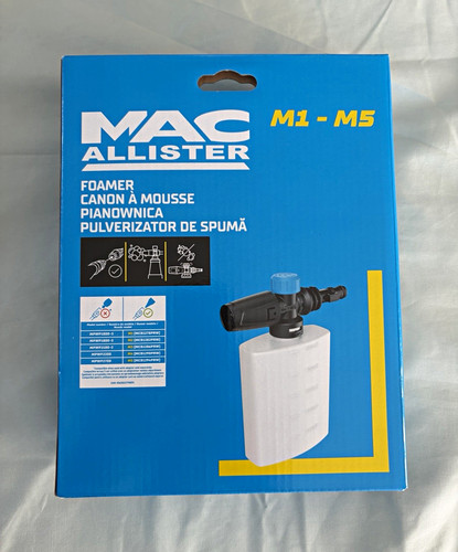 Mac allister foam - m1–m5,