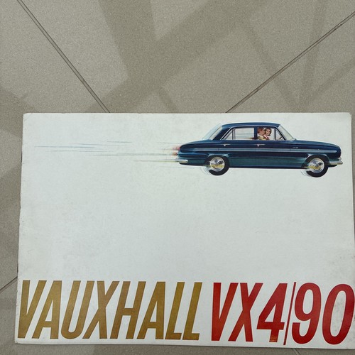 Vauxhall vx4 brochure uk - vx4/90,