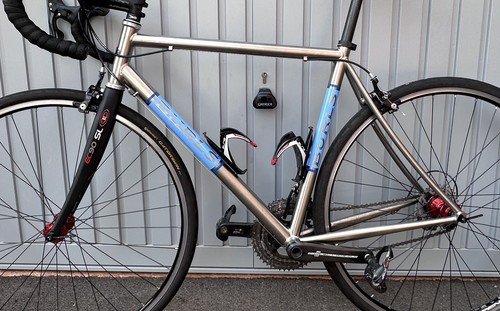 Burls titanium road bike