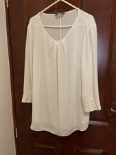 Wallis BHS White Tunic Blouse