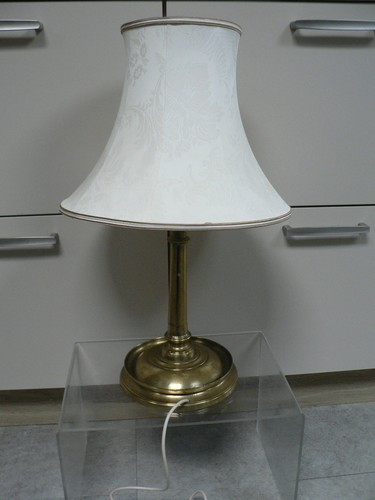 Vintage brass lamp - vintage,