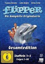 Flipper the Complete Collection Seasons 1-3 - Brian Kelly New 12 Discs