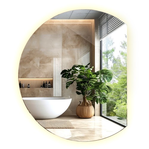 Modern wall mirror - mirror, with