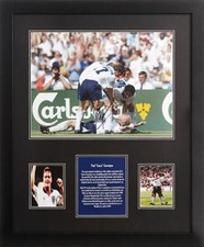 FRAMED SIGNED PAUL GAZZA