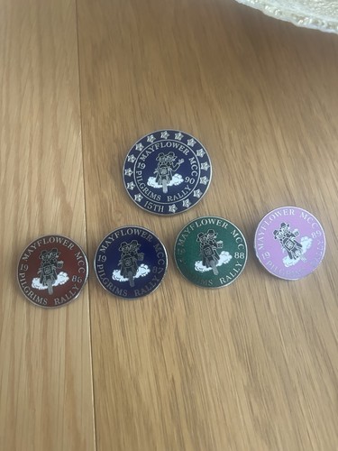 Mayflower mcc enamel - enamel, badges