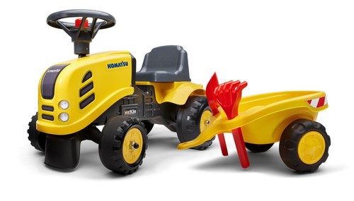 Komatsu ride tractor with - komatsu,