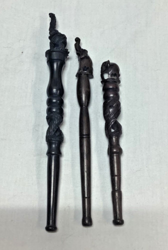 Set hand carved - 3, african