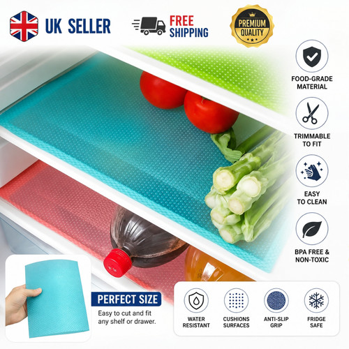 4pcs refrigerator mats - 4pcs,