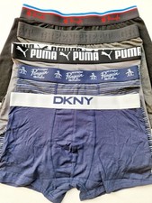 Mens Boxer Shorts 5 Pack Mixed Brands Bundle Size M Brand New Without Box