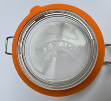 Kilner Clip Top Jar Replacement Rubber Seal Orange, Fits 3 Litre Jar, One Seal