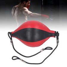 Double End Punching Bag Boxing Striking For Training PU Leather Improve Reflexes