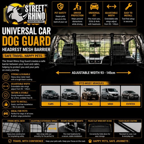 Dog guard headrest - guard,
