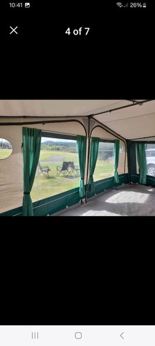 Caravan awning - caravan,