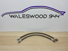 PORSCHE 944 S2 3.0 ENGINE BAY BRAIDED FUEL LINE KIT 2 PIECE - NEW