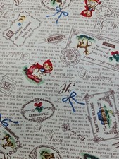 Cotton 100%  Fabric Little Red