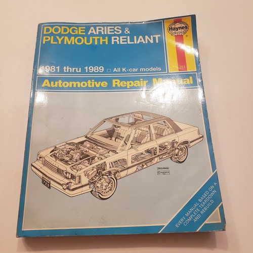 Haynes repair manual dodge - haynes,