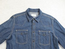 Tecovas Shirt Mens Medium Blue