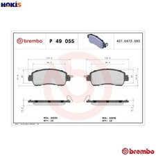 BRAKE PAD SET DISC BRAKE P 49