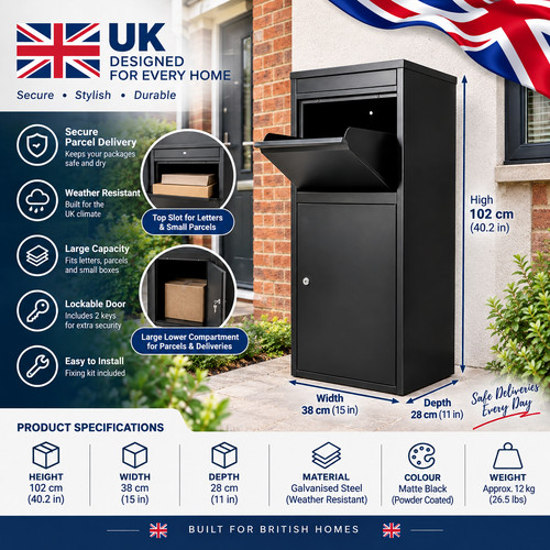 Secure parcel delivery - parcel,