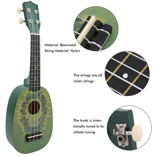 Type 21in ukulele with - 3, carry