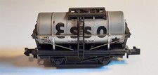 MINITRIX N GAUGE - 'ESSO' TANK WAGON - GREY
