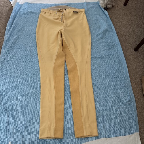 Ladies yellow jodhpurs size28 - ladies,