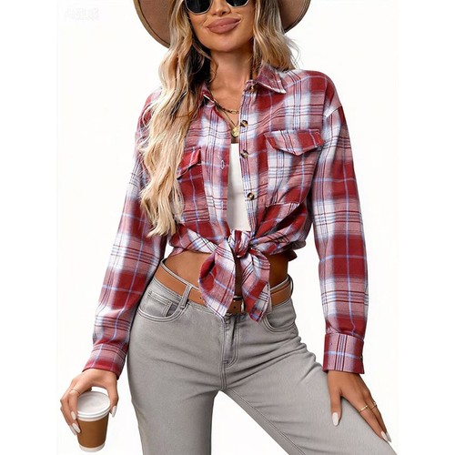 Ladies checks shirts - shirts, casual
