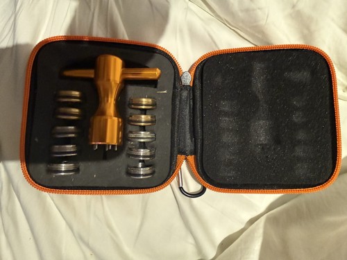 Gold golf weights kit - weights, for