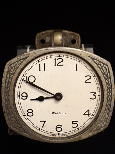 Vintage westclox car - vintage,