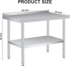 Stainless Steel 30"/36"/48" x