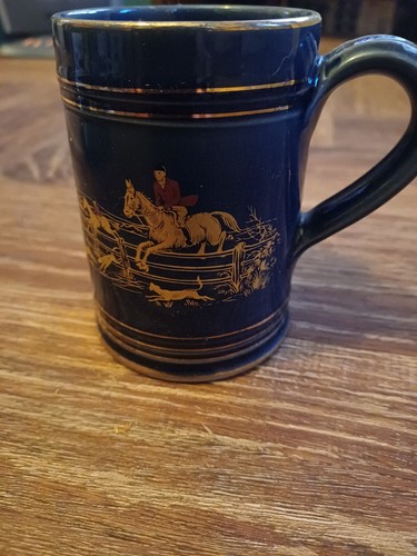 Denby blue tankard - tankard, with