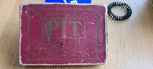 Pit vintage card - pit,