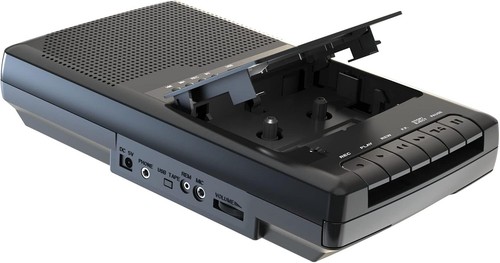 Portable cassette player - player, tape