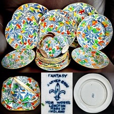 Antique 22 Piece Barker