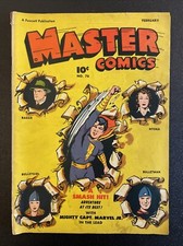 MASTER COMICS #76 Golden Age CAPT MARVEL JR 10 Cent 1947 FAWCETT Bulletman