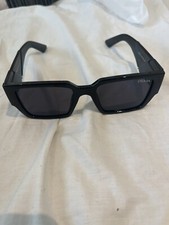 Prada Sunglasses PR 17ws 1AB5S0 Black Used - Mint Condition 