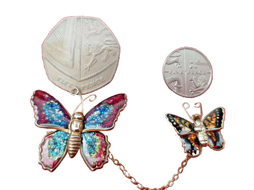 Double multicolour enamel - double,