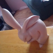 Art Deco Rabbit Inspired by E M Sandoz 1920s sculpture 