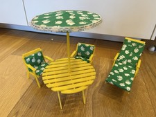 Sindy Vintage Garden Patio Set