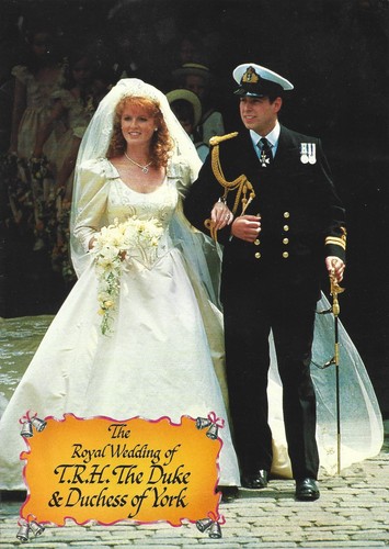 1986 royal wedding souvenir - royal,