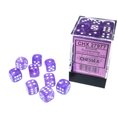 Chessex borealis 12mm - -,