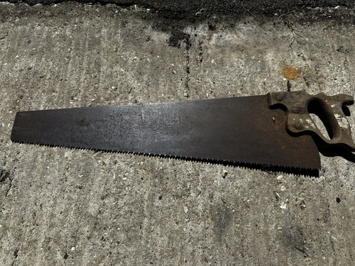Vintage carpenters saw 2ft - carpenters, 24