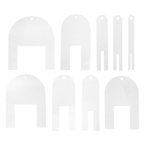 9pcs diy fabric pleater - 9pcs,