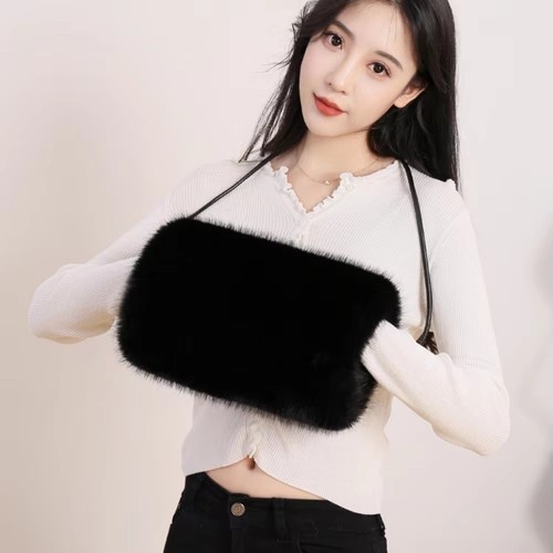 Plush hand muffs warm - hand,