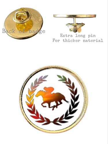Horse racing 26mm metal - horse,