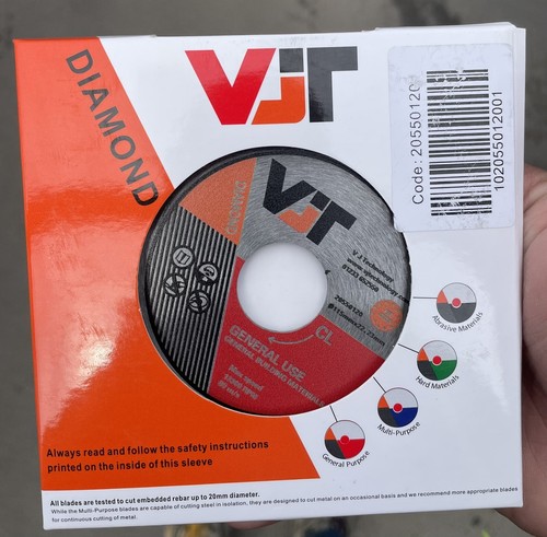 Joblot vjt 115mm diamond - vjt,
