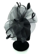 Large Feather Fascinator Hat